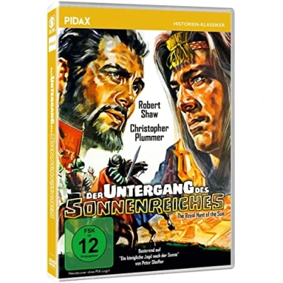 Abbildung von Der Untergang des Sonnenreiches (The Royal Hunt of the Sun) / Abenteuerfilm um die Eroberung Inkareiches mit Starbesetzung (Pidax Historien Klassiker)