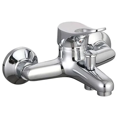 Abbildung von Eisl Waschtischarmatur &quot;Verona&quot;, Mischbatterie Badewanne, Wasserhahn Bad, Wannenarmatur in Chrom