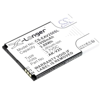 Abbildung von CS EAV250SL Akkus 1050mAh Kompatibel mit [Emporia] Active Senior, Euphoria, Pure, Pure V25, V25_001, V50, V50_001, V50 4G_001 Ersetzt AK V25 (V2.0)