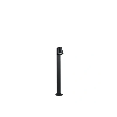 Abbildung von Paulmann 948.63 LED Pollerleuchte Caissa Bewegungsmelder mit Hochfrequenz Sensor IP44 793mm 3000K 9W 700lm 230V 65 Anthrazit Aluminium