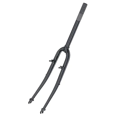 Abbildung von Point Trekking Gabel Größe 1&quot; Schaft 185 Mm Gewinde 70 Mm, Black, 28 Zoll Ø 1