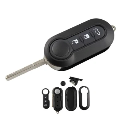 Abbildung von autoschlüssel gehäuse funkschlüssel schlüssel Punto Taste Smart Remote Key Shell Case Fob für FIAT 500 Panda Bravo Ducato Karte Abdeckung