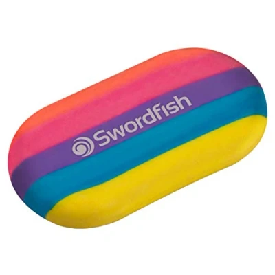 Abbildung von Swordfish Multicolor &#039;Streifen&#039; Radiergummi [1 Stück] PVC und Phthalate frei Tablettenradierer [40336]
