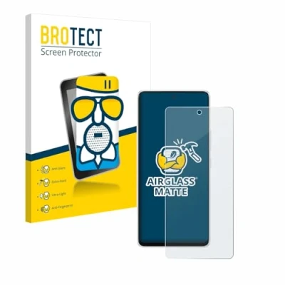 Abbildung von BROTECT Entspiegelungs Schutzglas für Samsung Galaxy A53 5G Schutz Folie Panzerfolie Glas Matt [Extrem Kratzfest 9H, Anti Reflex, Fingerprint]