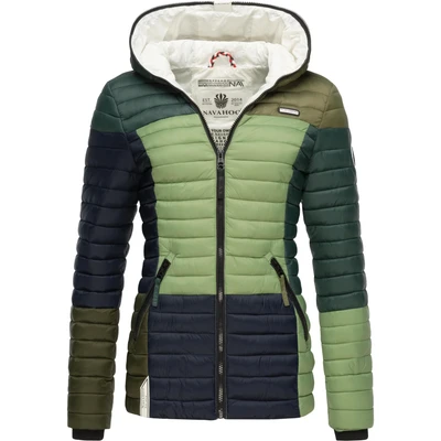 Abbildung von Navahoo Übergangsjacke, Damen, Größe: Large, Multicolour green forest