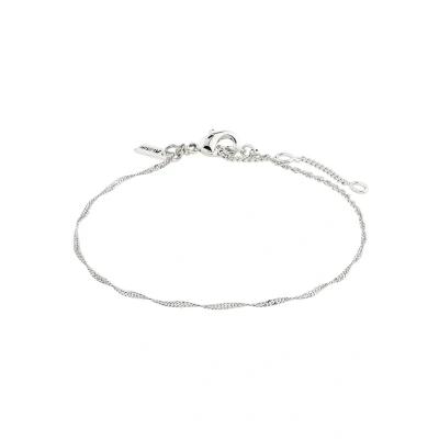 Abbildung von Pilgrim PERI Recycled Armband, Damen, Größe: One Size, Ox silver