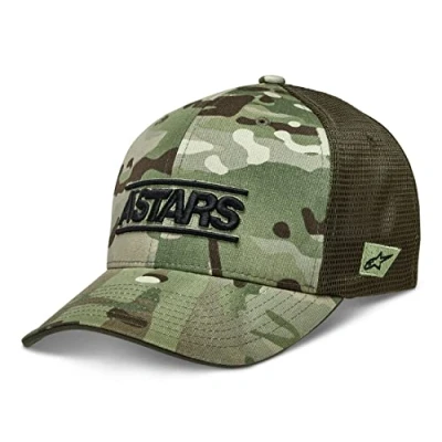 Abbildung von Alpinestars, Proximity Mesh Back Multicam Hat, Baseball Kappe, Grün, S/M, Mann