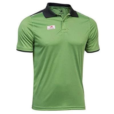 Abbildung von Asioka 108/17 Technisches Polo Shirt mit kurzen Ärmeln, Unisex, Erwachsene XL grün