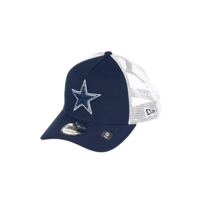 Abbildung von New Era Dallas Cowboys NFL White Mesh Trucker 9Forty A Frame Cap One Size