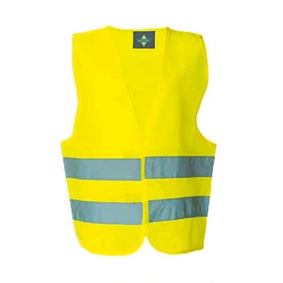 Abbildung von Korntex Unisex Kinder KWG100S Warnweste Standard Kinder, Gelb, S EU