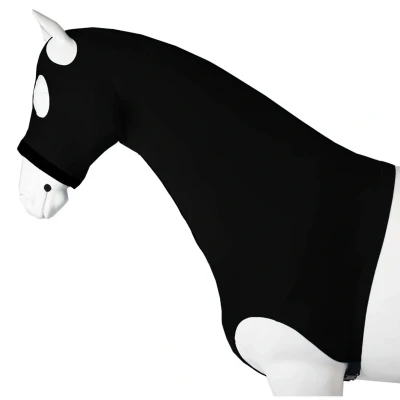Abbildung von Horka Deckenhals Lycra mit Maske Schwarz XL