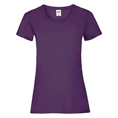 Abbildung von Fruit of the Loom Lady Fit Valueweight T Modell 2013 L,Purple