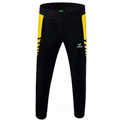 Abbildung von Erima Trousers Jogginghose, Herren, Größe: XL, Schwarzgelb