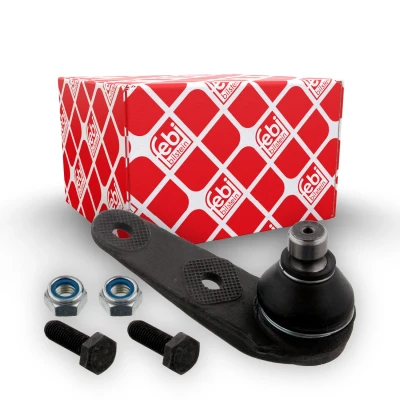 Abbildung von FEBI BILSTEIN 03612 Traggelenk Vorderachse rechts, unten mit Anbaumaterial 17 für Querlenker AUDI: 80 B3, 90 Coupe B2