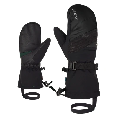Abbildung von Ziener Damen Kalinda Ski Fäustling/Wintersport wasserdicht, Lange Stulpe, Black, 6