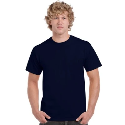 Abbildung von GILDAN Herren Adult Ultra Cotton T Shirt, Blau (Navy), XXX Large (Herstellergröße: 3XL)