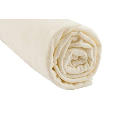 Abbildung von Easy Dort Spannbettlaken, Bio Baumwolle, 90 x 140 cm, Farbe Ecru