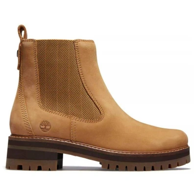 Abbildung von Timberland Courmayeur Valley Damen Chelsea Boot Spruce Yellow 39
