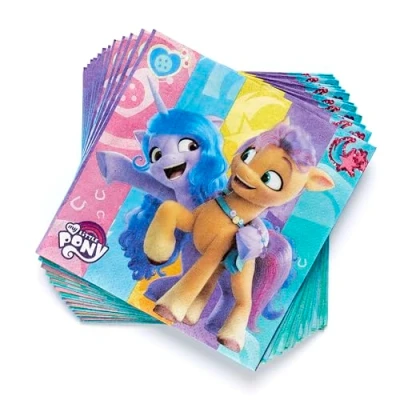Abbildung von Amscan 9911891 Servietten My Little Pony 16 Stk. 33 x cm