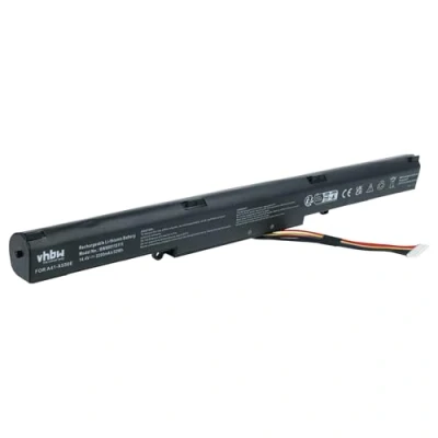 Abbildung von vhbw Li Ion Akku Ersatz für A41 X550E kompatibel mit Asus F550D, F751L, F751LX, X750L, F750L, F751M, R752L, F550Z, X751L, K751L Laptop Notebook (2200mAh 14.4V)