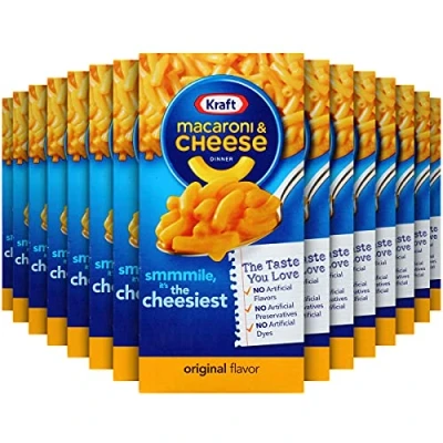 Abbildung von Kraft Original Macaroni &amp; Cheese Dinner, 7.25 Oz, (Pack of 15)