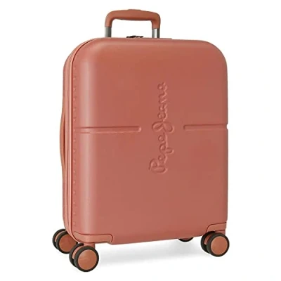Abbildung von Pepe Jeans Highlight Kabinentrolley Terrakotta, 40 x 55 20 cm, starr, ABS Verschluss, integriert, 37 l, 3,22 kg, 4 Räder, Handgepäck