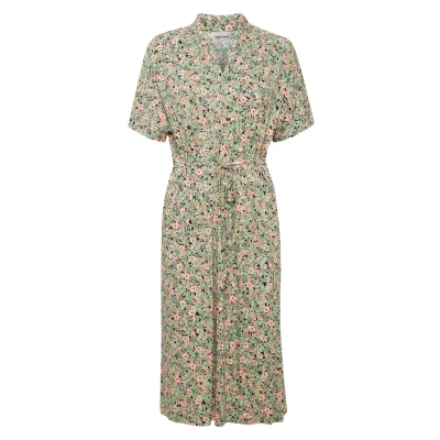 Abbildung von Fransa Frfedot DR Freizeitkleid, Damen, Größe: Large, Camellia rose mix aop a