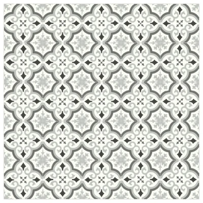 Abbildung von misento Vinylboden Boho, PVC Bodenbelag Meterware Fliesenoptik, trittschalldämmend, für Feuchtraum und Privatbereiche, 2,5 mm Stärke, 200/400 cm Breit