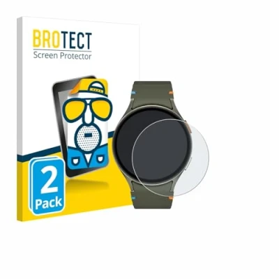 Abbildung von BROTECT Entspiegelungs Schutzfolie für Samsung Galaxy Watch 7 (44 mm) (2 Stück) Matte Displayschutz Folie, Anti Reflex, Fingerprint