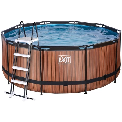 Abbildung von EXIT Pool ø360cm Wood