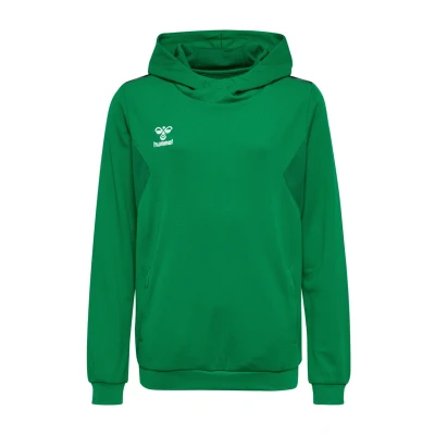Abbildung von Hummel Authentic Kapuzenpullover für Kinder, Größe: 116, Jelly bean