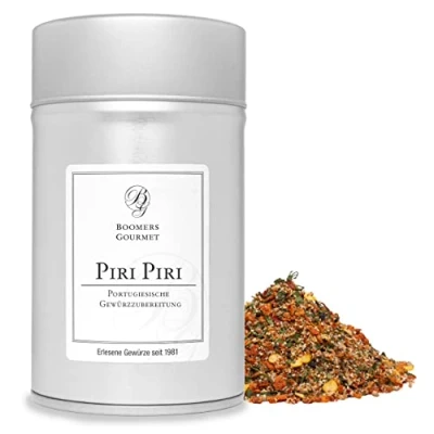 Abbildung von Boomers Gourmet Piri Gewürzzubereitung Gewürzdose 11,5 cm 80 g