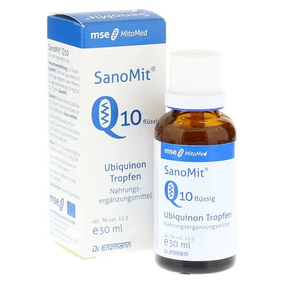 Abbildung von Q10 Sanomit Flüssig MSE Tropfen 30 ml