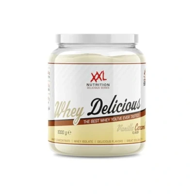 Abbildung von XXL Nutrition Whey Delicious Vanille Karamell 1000 Gramm