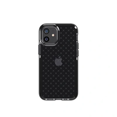 Abbildung von tech21 Evo Check T21 8373 Schutzhülle für Apple iPhone 12 und Pro 5G mit 3,6 m Fallschutz, Rauch/Schwarz