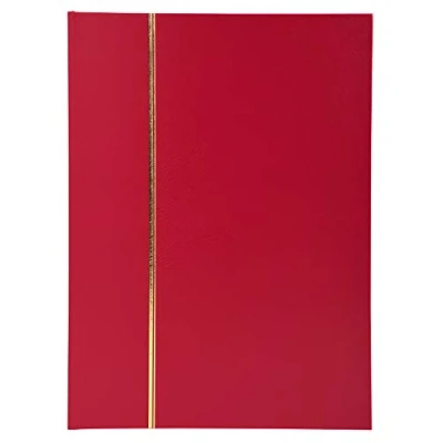 Abbildung von Exacompta Briefmarkenalbum 22,5x30,5cm 48 Seiten bordeaux
