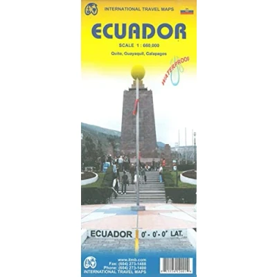 Abbildung von International Travel Map ITM Ecuador: Waterproof (International Maps)