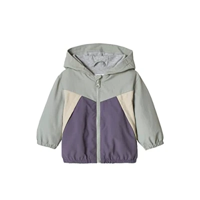 Abbildung von Vertbaudet Jungen Baby Anorak aqua 74