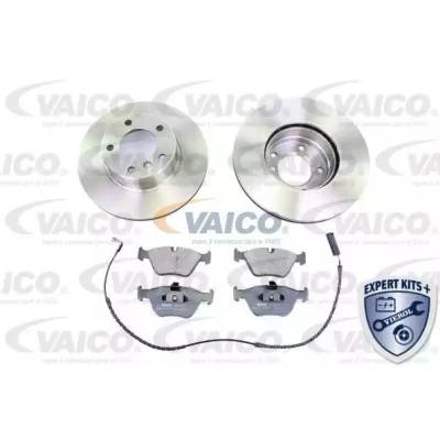 Abbildung von VAICO V20 90003 Bremsscheiben und beläge Vorderachse Belüftet EXPERT KITS + inkl. Verschleißwarnkontakt BMW: 5 Touring, Limousine