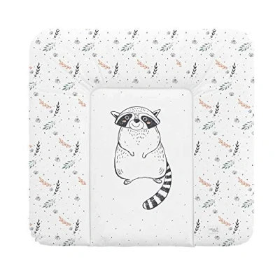 Abbildung von CEBA Baby Wickelauflage Weiche Wickelunterlage 75 x 72 cm / 85 cm, Wickeltischauflage für abwaschbar wasserdicht Made in EU