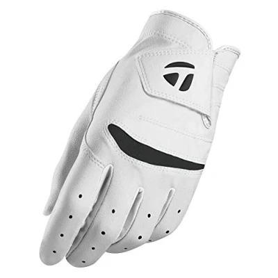 Abbildung von TaylorMade Unisexe Adolescents Stratus Junior Golfhandschuh, Weiß, M