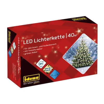 Abbildung von Idena Lichterkette 11.9 m dunkelgrün