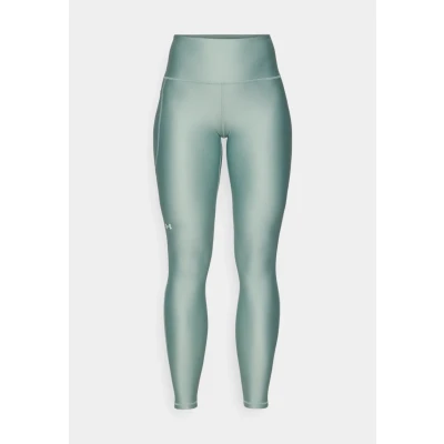 Abbildung von Under Armour TECH Hirise Legging Tights, Damen, Größe: XS, Silica green/white
