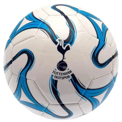 Abbildung von Tottenham Hotspur Hy Pro Offiziell lizenzierter Cosmos Fußball Sporen, 26 Panel, Größe 5, Weiß, Training, Match, Merchandise, Sammlerstück für Kinder und Erwachsene