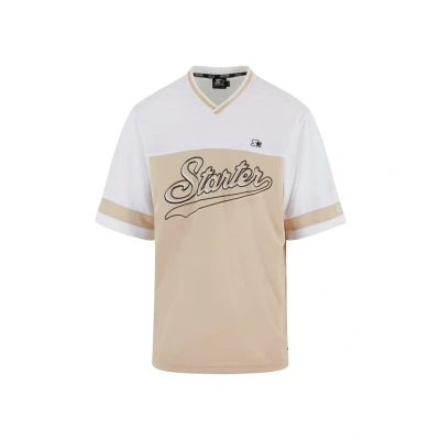 Abbildung von Starter Tshirt print, Herren, Größe: XL, Dustysand