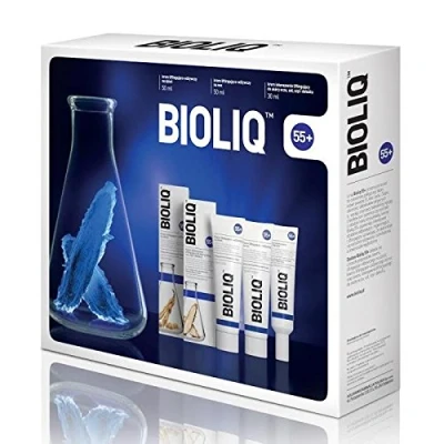 Abbildung von BIOLIQ 55+ Set lifting and nourishing day cream 50 ml + night Eye, mouth, neck décolleté intense 30