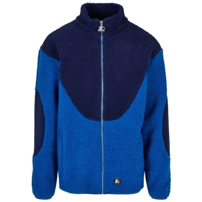 Abbildung von Starter Sherpa Fleecejacke, Herren, Größe: Small, Cobaltblue darkblue