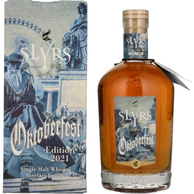 Abbildung von Slyrs Single Malt Whisky Oktoberfest Edition 2021 45% Vol. 0,7l in Geschenkbox