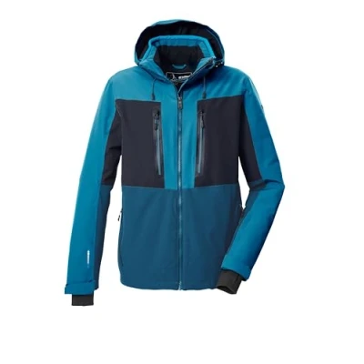 Abbildung von Killtec Skijacke &quot;KSW 48 MN SKI JCKT&quot;, Wasserdichte, atmungsaktive mit vielen Taschen und Schneefang