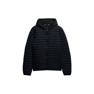 Abbildung von Superdry Hooded FUJI LITE Winterjacke, Herren, Größe: XL, Eclipse navy